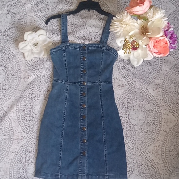 Aeropostale denim button down dress - Picture 3 of 16
